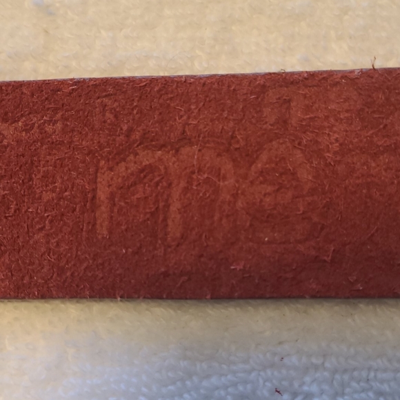 Desigual suede belt with matte silver tone buckle - Picture 7 of 8